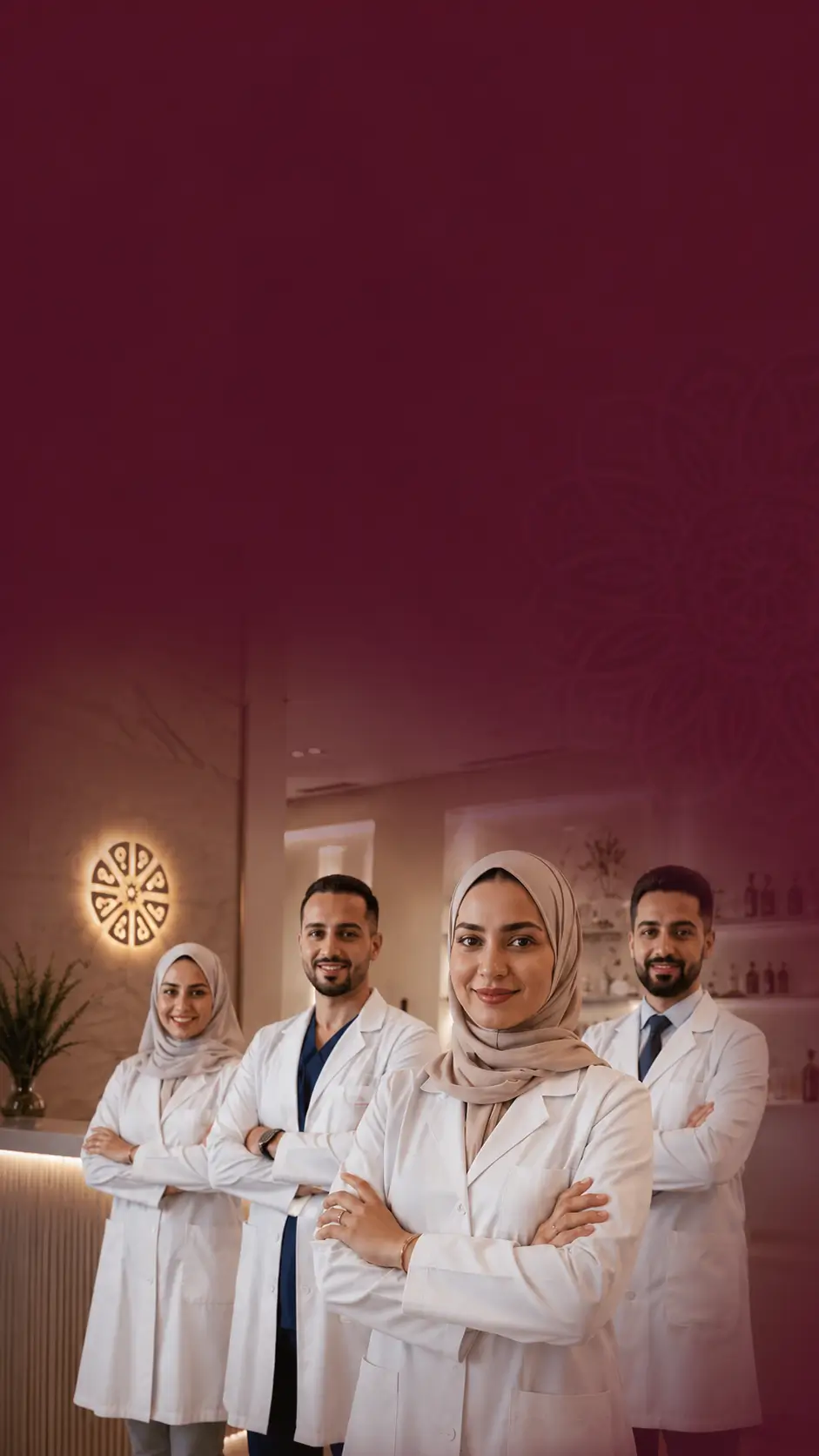 خبرات طبية عالمية تضمن لك الرعاية المثالية